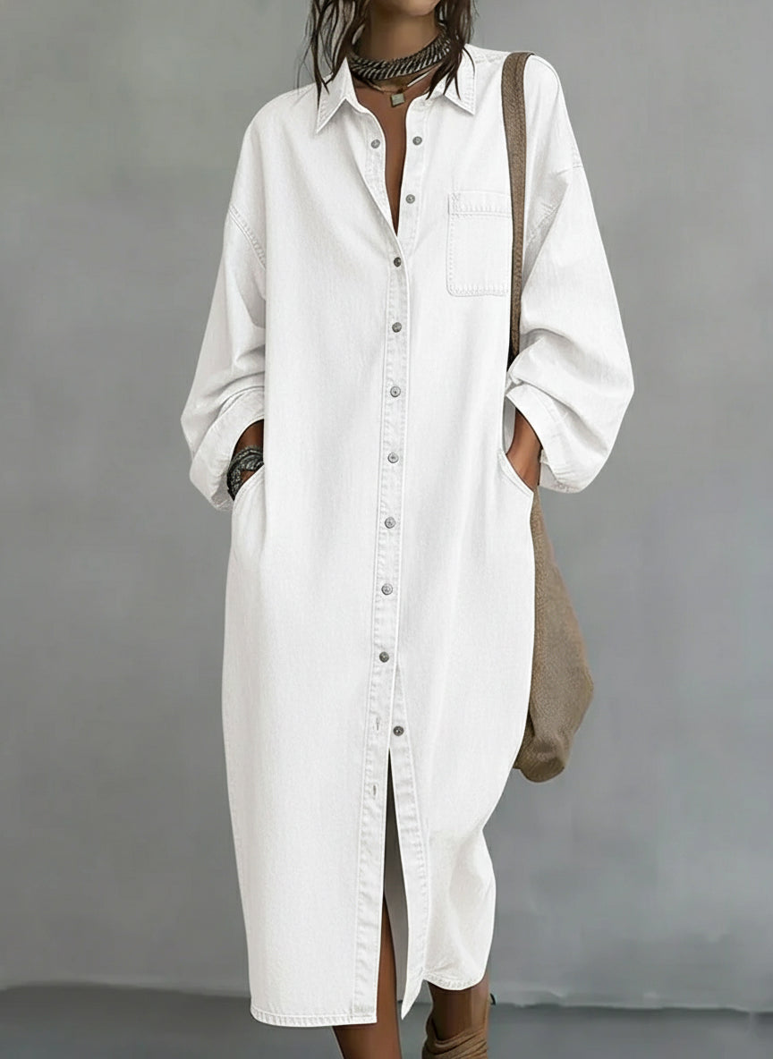 New Arrivals🔥 Women's Denim Shirt Dress