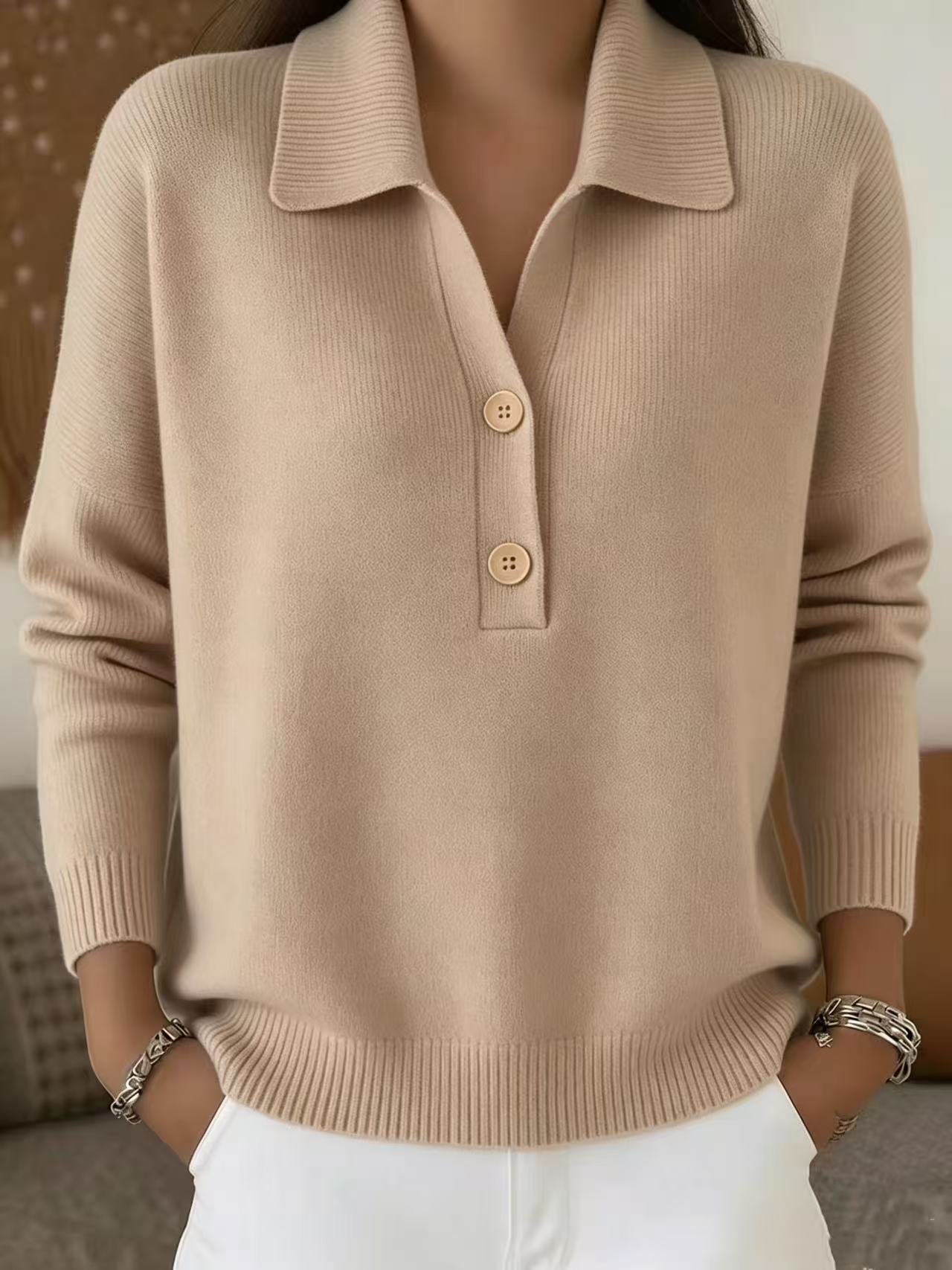 FALL SALE🔥 Women's V-neck Cashmere Sweater