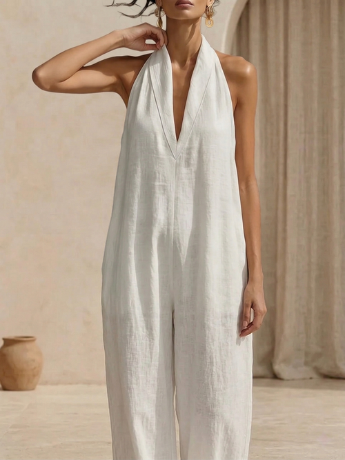 Clearance Sale🔥 Minimalist And Elegant Cozy Linen Jumpsuit